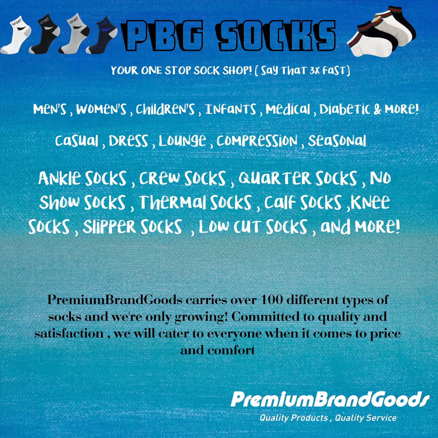 6 Pairs Physicians Approved Diabetic Crew Socks Unisex Black/Grey/White