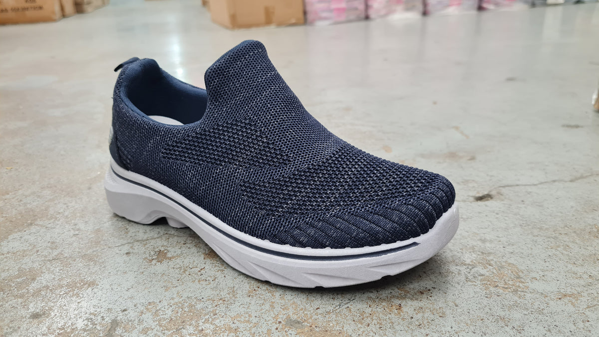 Men's Knit Slip-On Walking Shoes - 6010