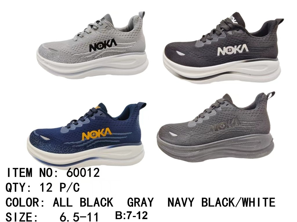 Men's Cushioned Knit Sneakers - 60012