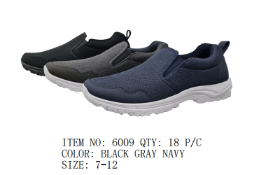 Men's Mesh Slip-On Sneakers - 6009