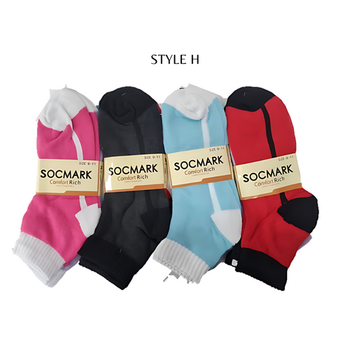 Unisex Ankle Socks – 40 Dozen Case (480 Pairs) – Style 2060