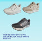 Women's Metallic Walking Sneakers - 9007
