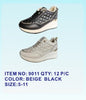 Women's Quilted Fashion Sneakers - 9011