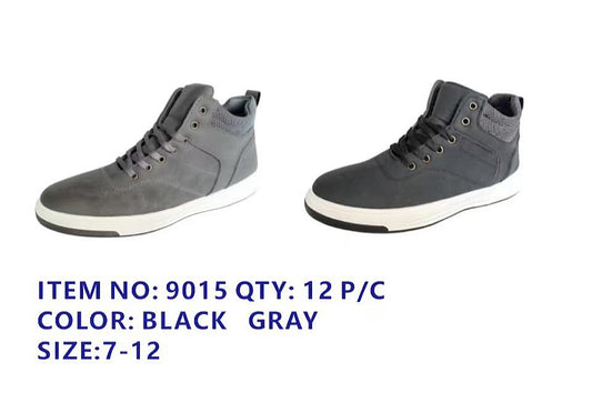 Men's Casual High-Top Sneakers - 9015