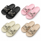 STYLE 95011 women's decorative slides on white background