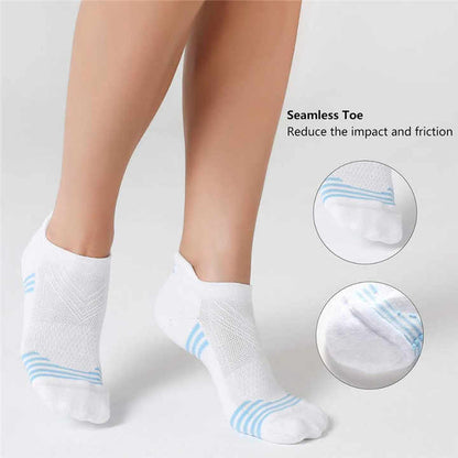 Unisex Low Cut Mesh Socks Breathable Running Active Grip Socks 10-13