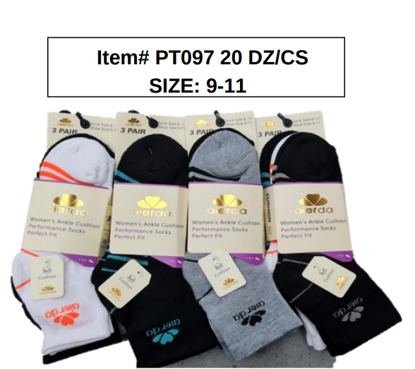 Style PT097 Womens Thick Socks 20DZ/BOX 9-11